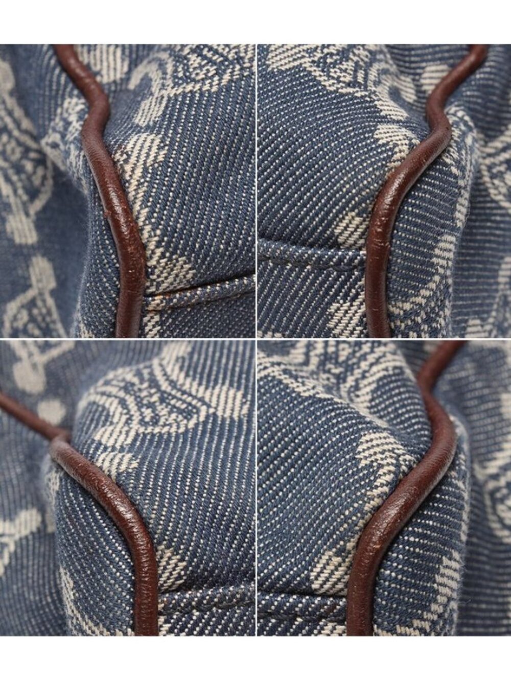 Celine Denim Tote Paris Macadam - Picture 5 of 10